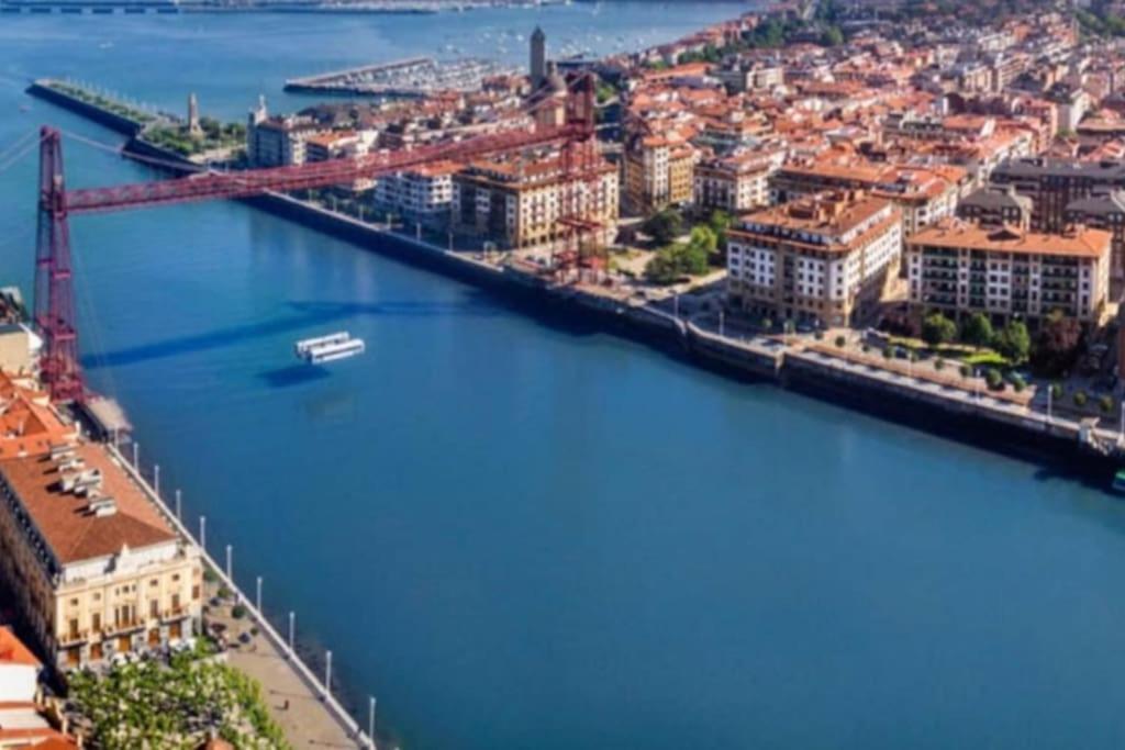 Apartamento Puente Colgante Getxo Eksteriør billede